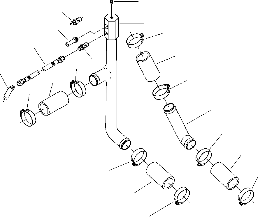 CONNECTOR, MALE 1310 686 H1 KOMATSU