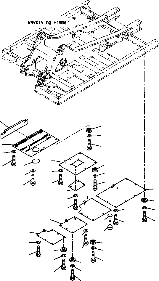 Крышка 208-54-63160 KOMATSU