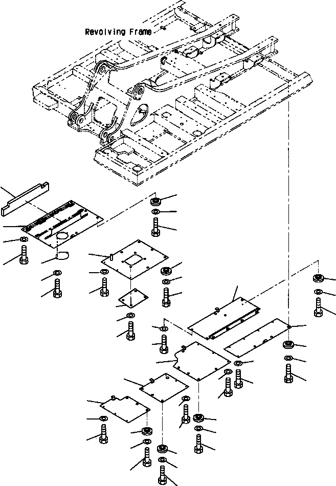 Крышка 208-54-68960 KOMATSU