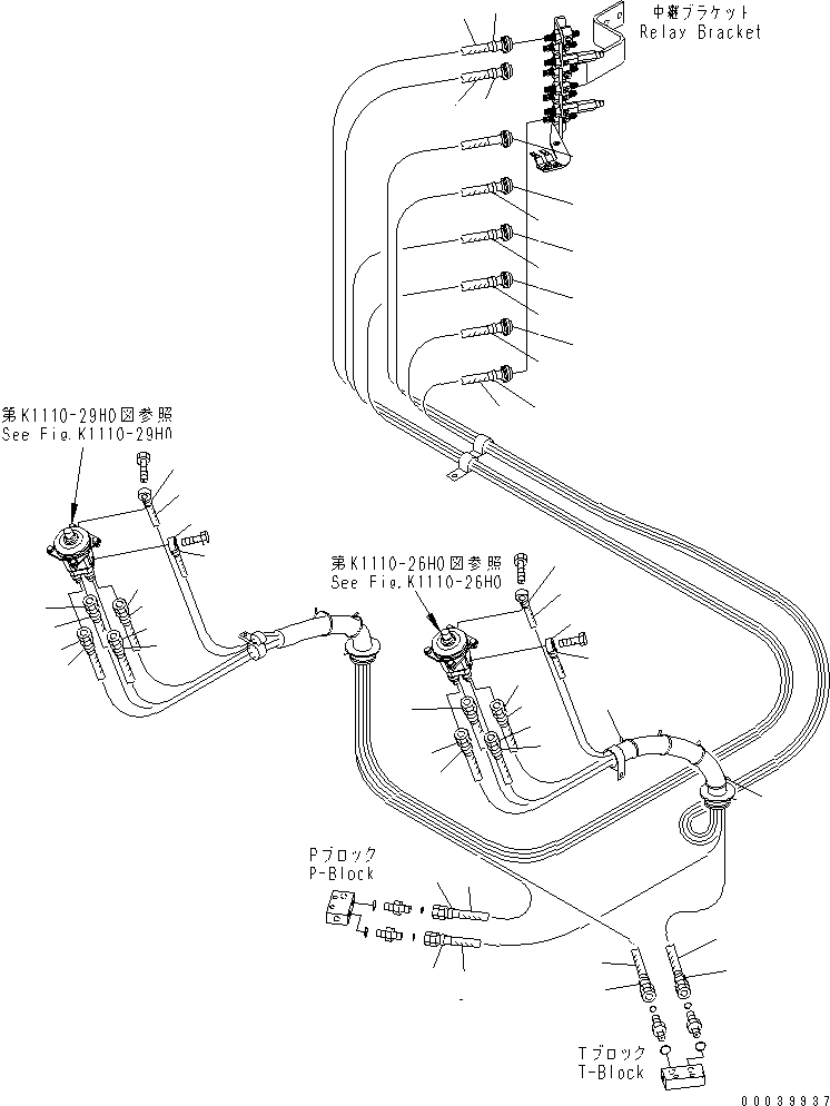 Шланг 208-62-KB240 KOMATSU