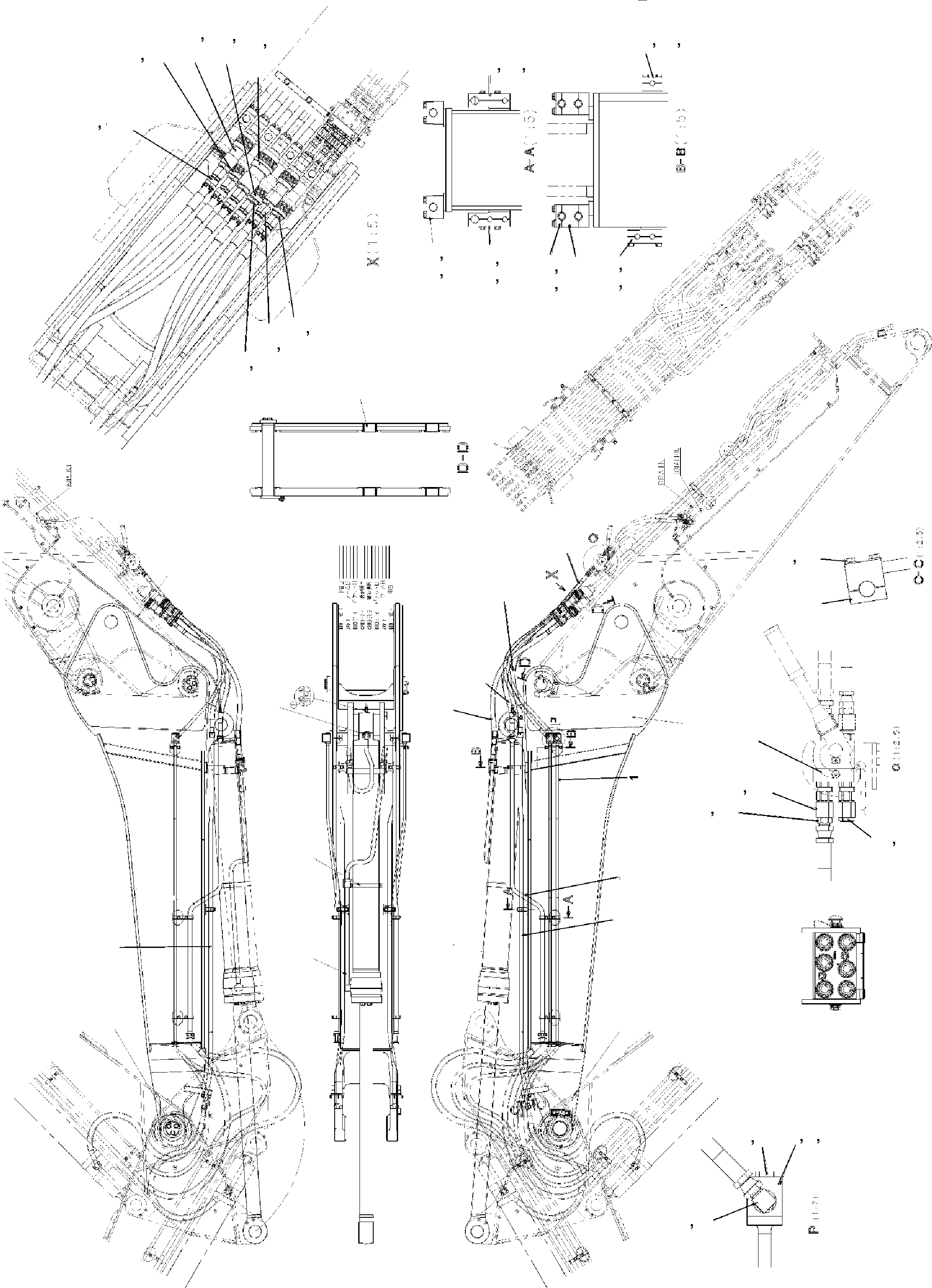 Шланг 07086-00518 KOMATSU