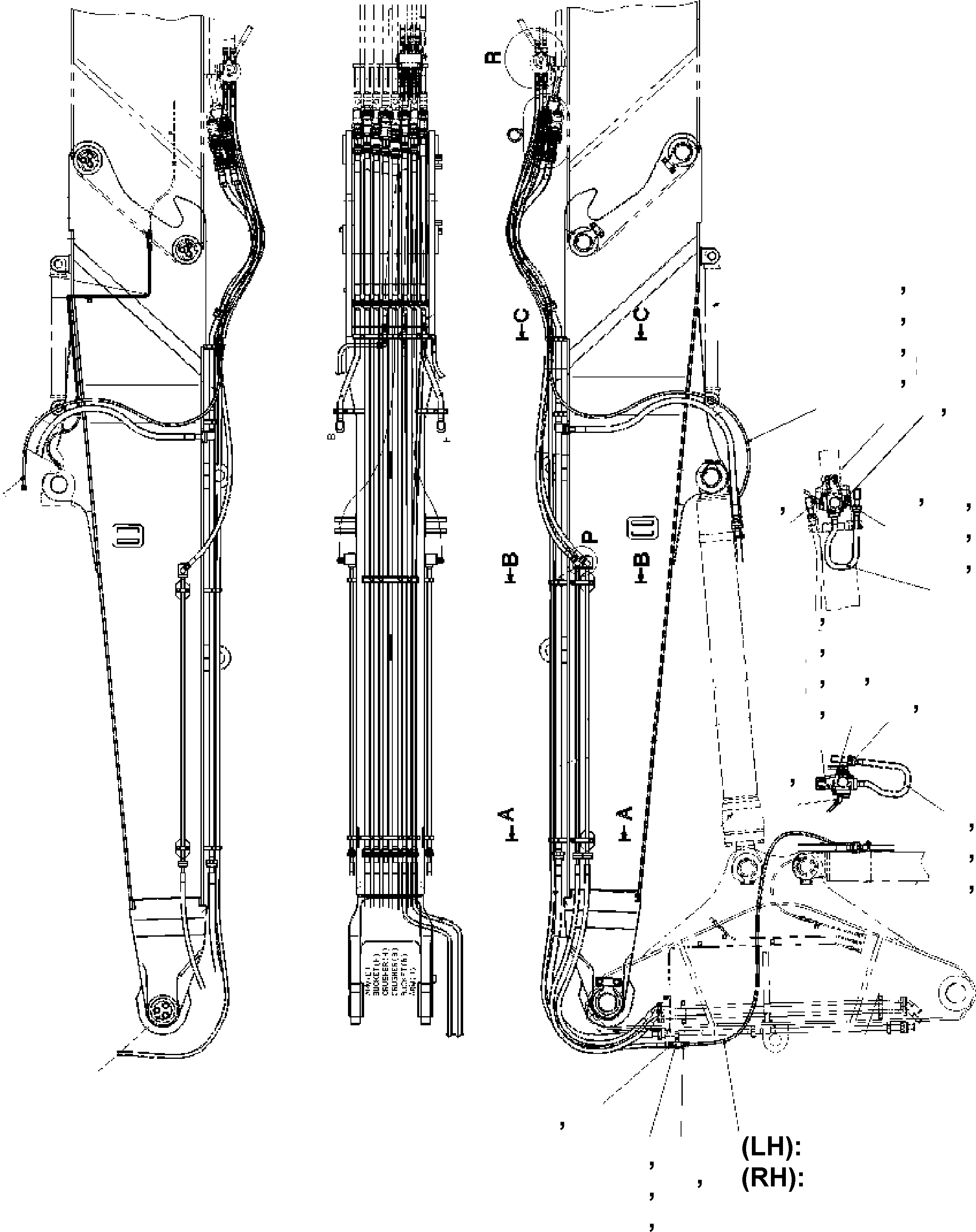 Шланг 07108-20324 KOMATSU