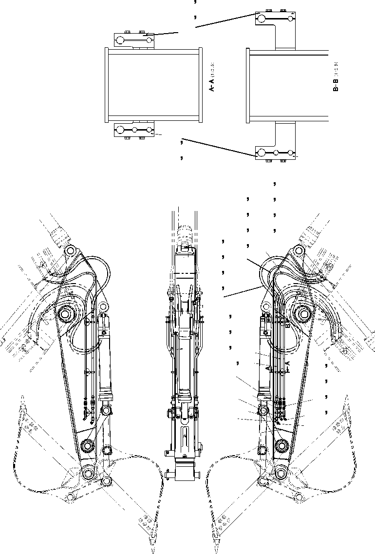 DDC TUBE 208-62-KA820 KOMATSU