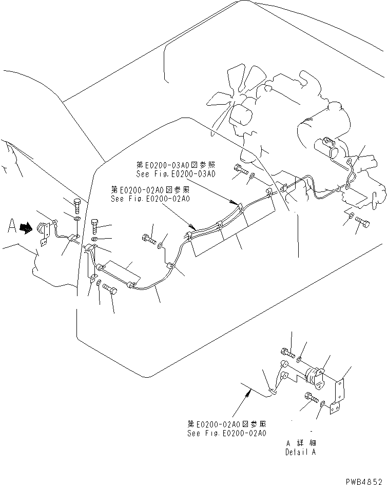 Провод 208-06-K2210 KOMATSU