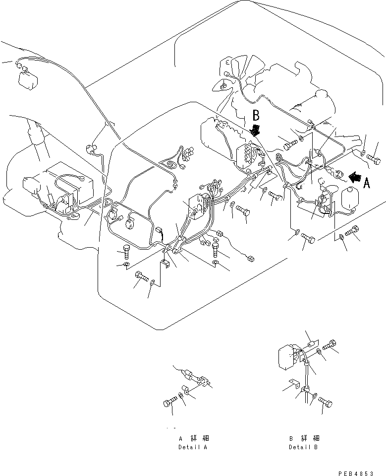 Жгут проводов 208-06-K2121 KOMATSU