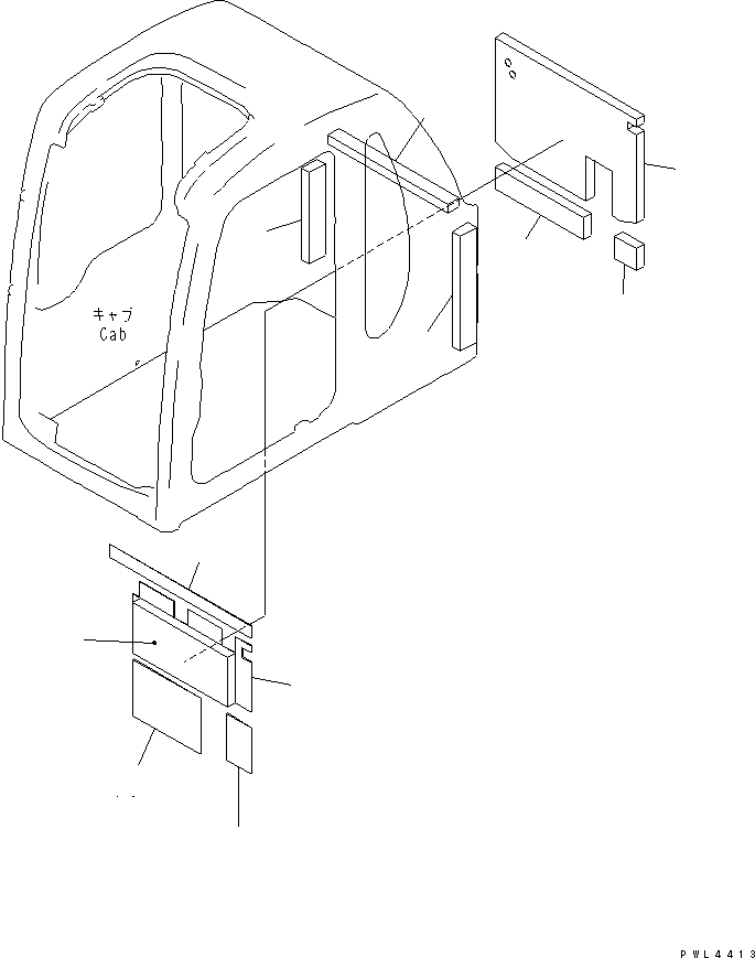 Лист 208-54-69730 KOMATSU