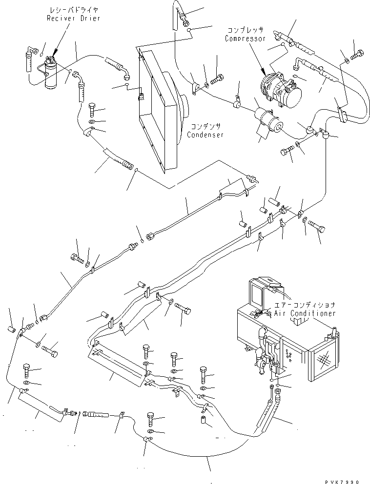 Шланг 208-979-K290 KOMATSU