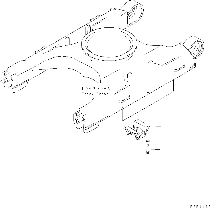 Болт 01010-B2465 KOMATSU