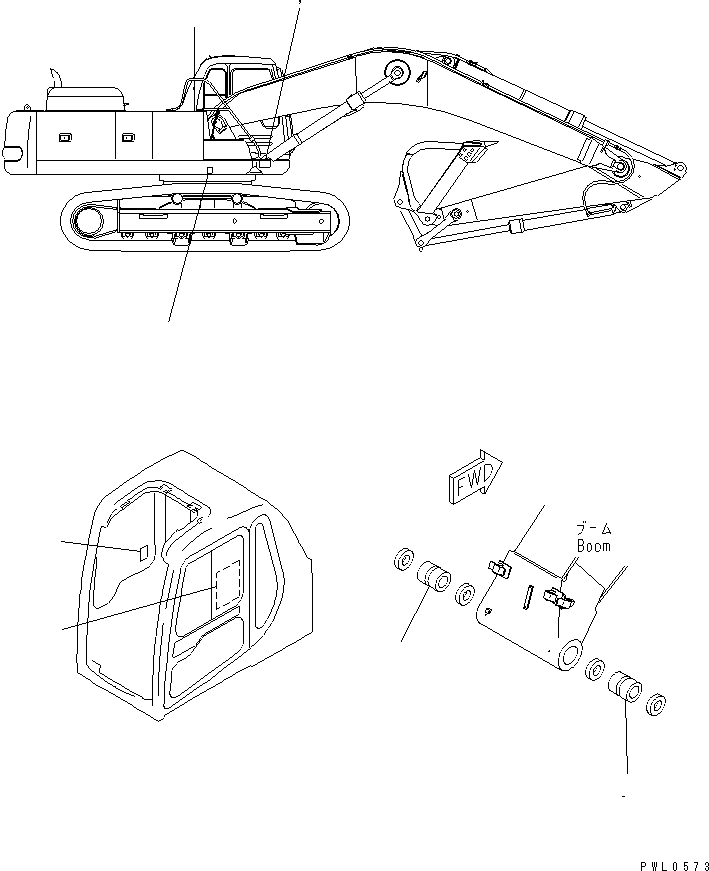 Пластина 208-00-61260 KOMATSU