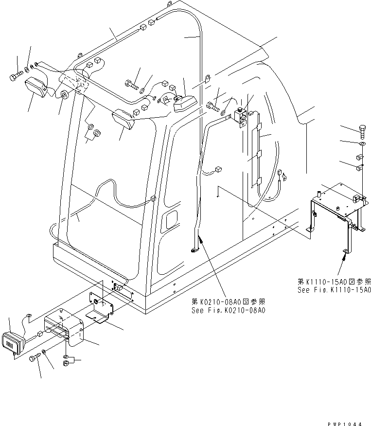 Жгут проводов 21M-06-K1140 KOMATSU