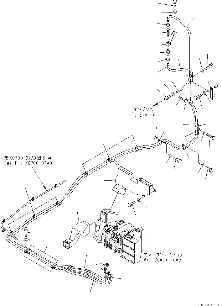 Шланг 09483-00469 KOMATSU
