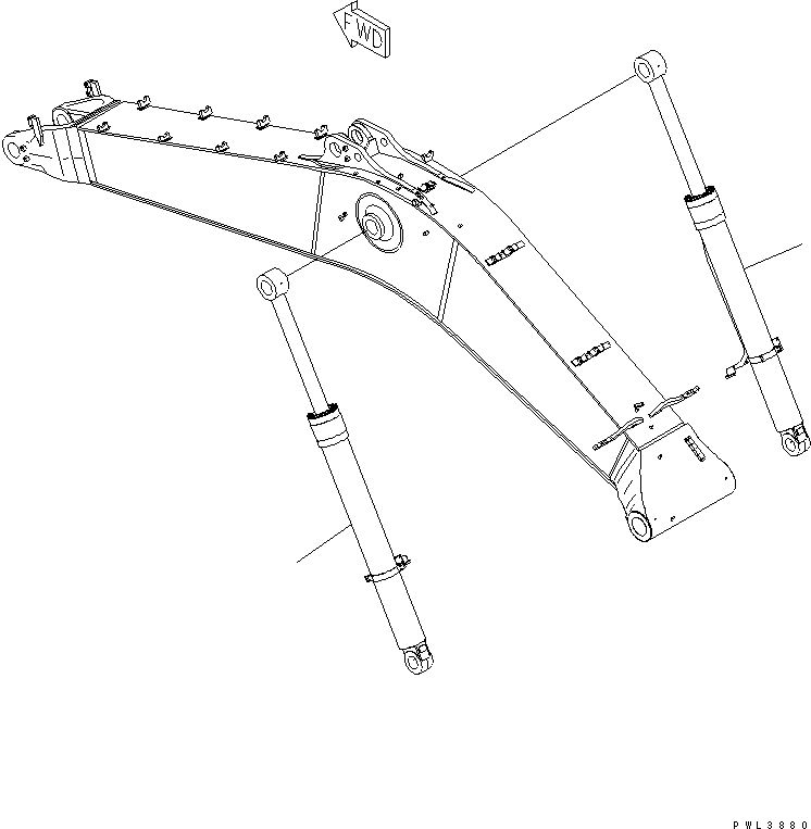 CYLINDER GROUP,R.H. (\8\21M-63-X2170) KOMATSU