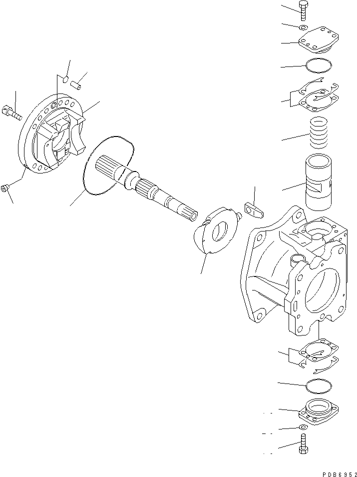 Кулачок коромысла (\7\708-2L-23460) KOMATSU