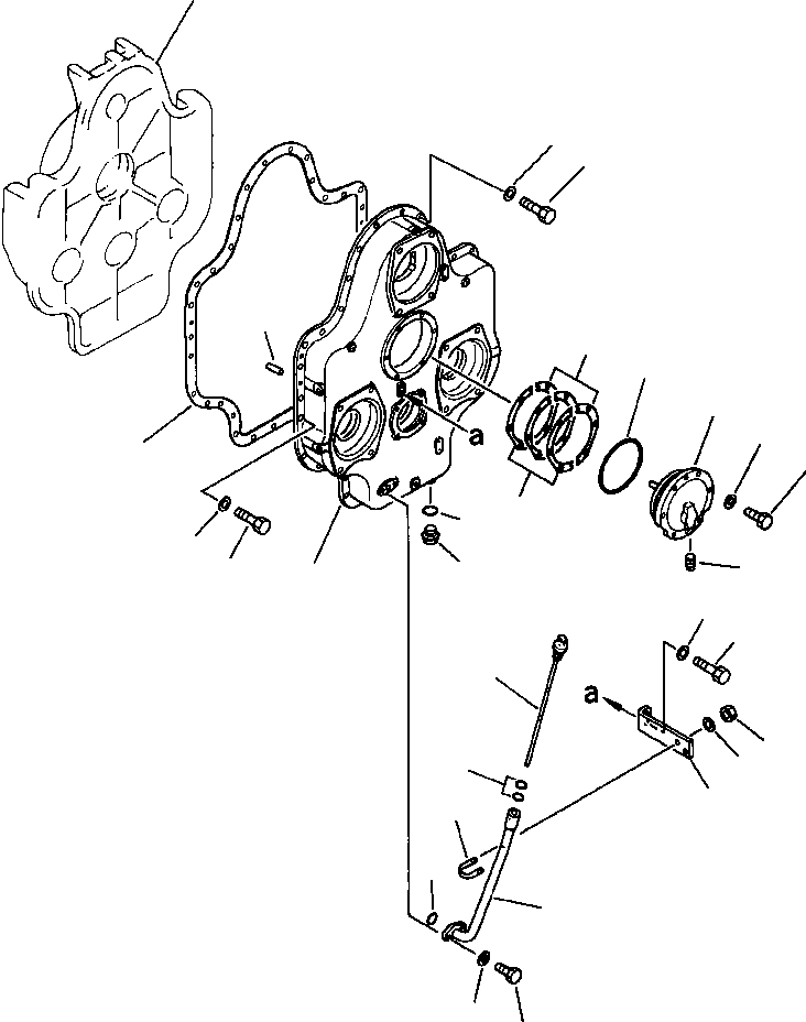 Прокладка 209-38-51130 KOMATSU