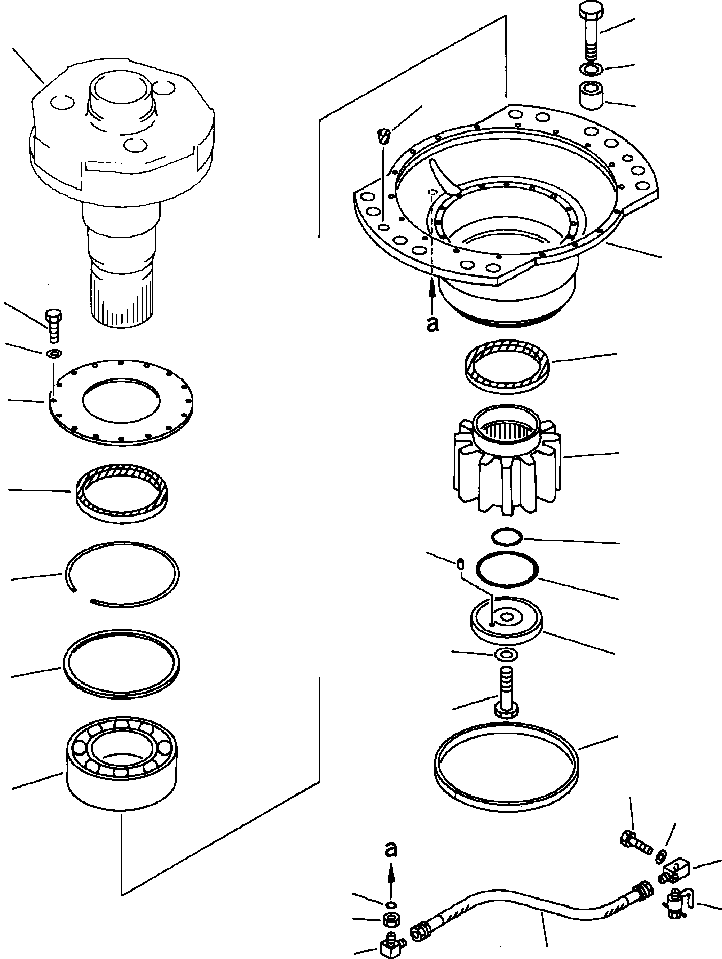 Корпус 209-26-51110 KOMATSU