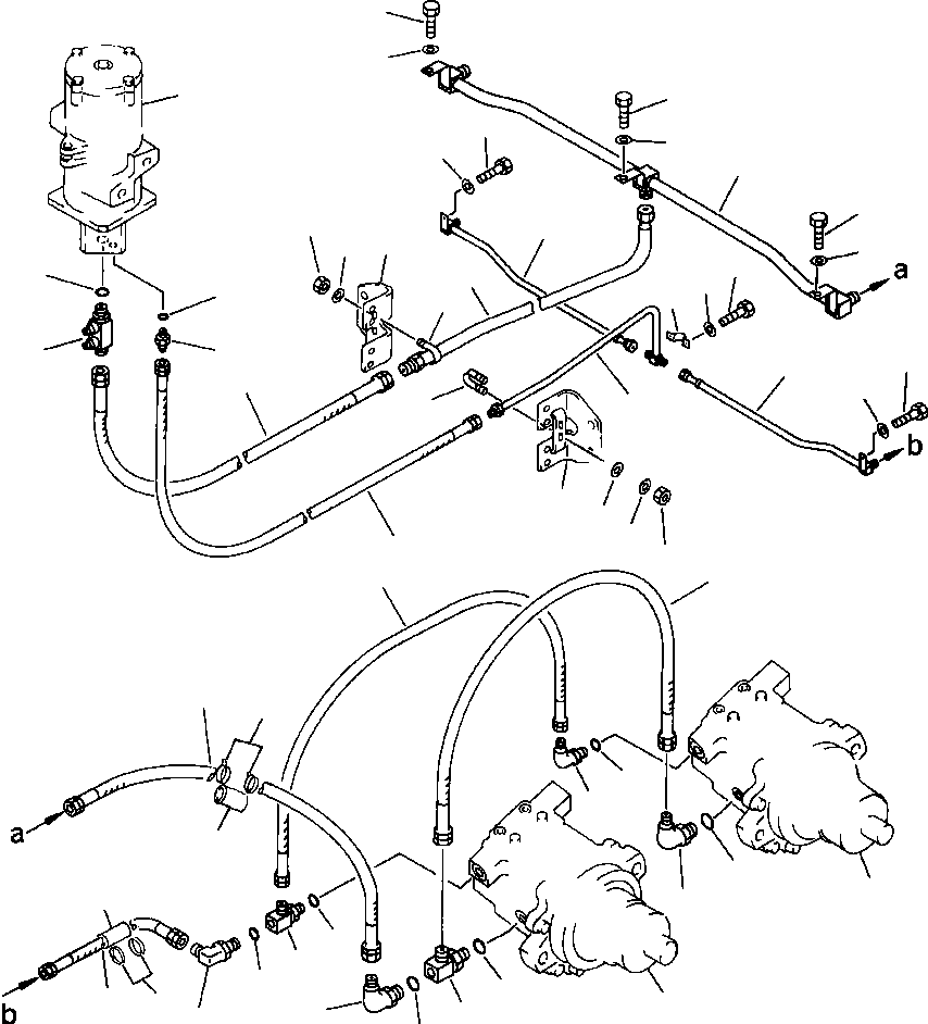 Трубка 209-62-54380 KOMATSU