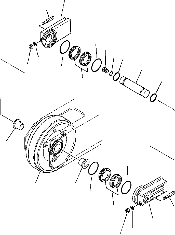 Уплотнительное кольцо в сборе 207-27-00020 KOMATSU
