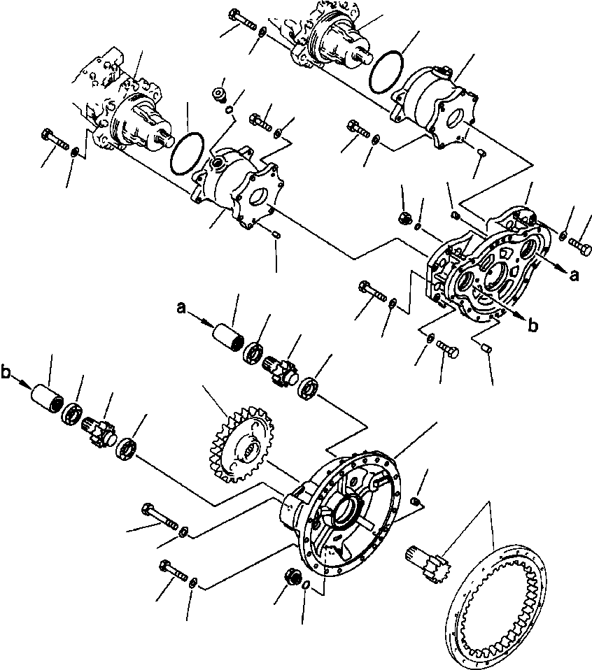 Корпус 209-27-51115 KOMATSU