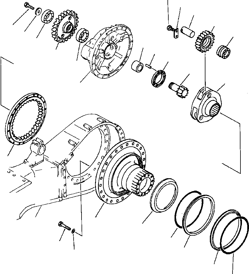 Роликоподшипник 06044-00216 KOMATSU