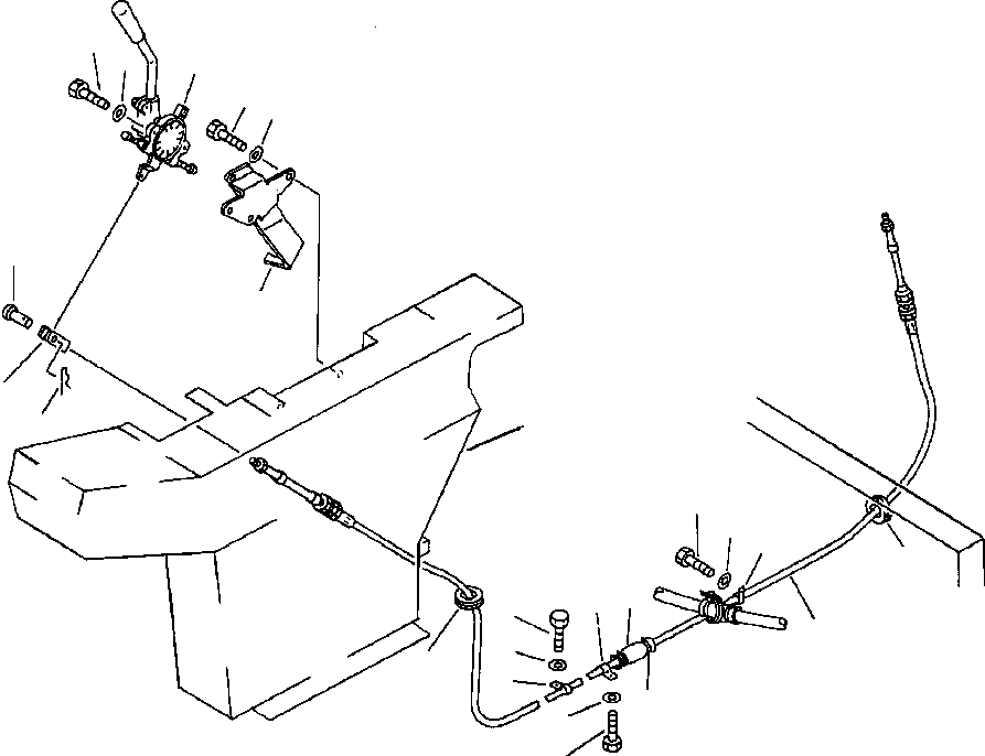 Рычаг 207-43-34230 KOMATSU