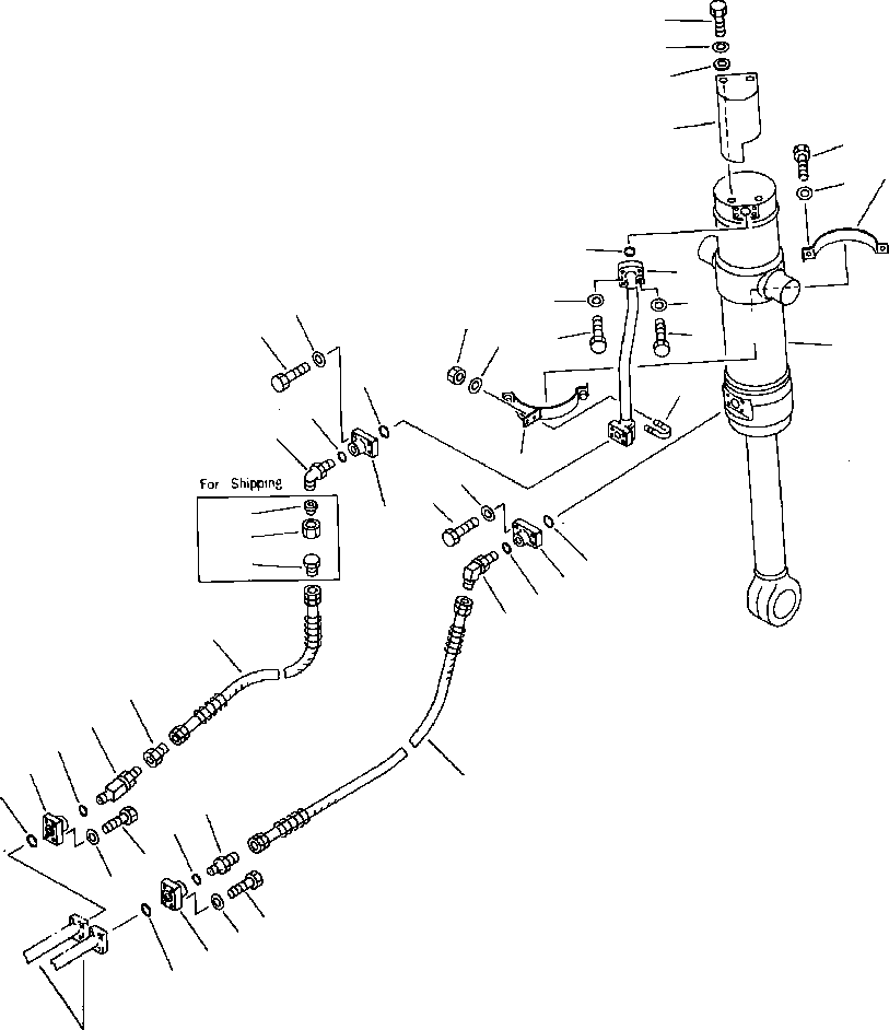 Шланг 07096-20313 KOMATSU