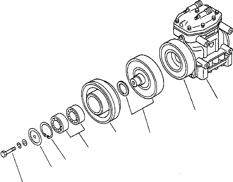 Статор 209-979-1950 KOMATSU