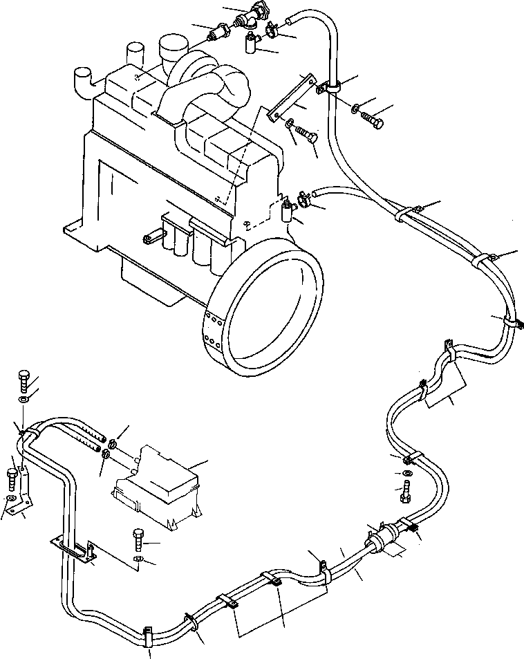 болт 02011-20602 KOMATSU