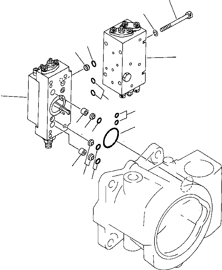 SERVO VALVE ASS'Y,REAR 708-25-56100 KOMATSU