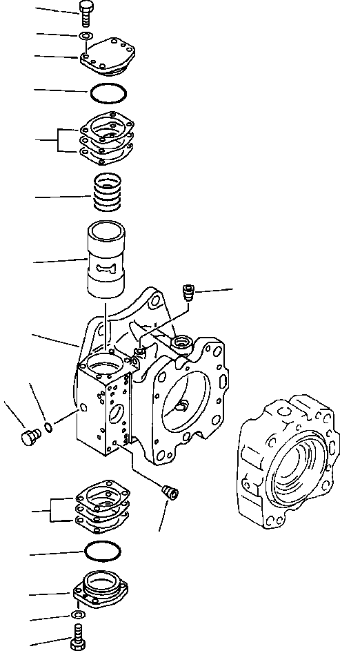 Пробка 702-68-19870 KOMATSU