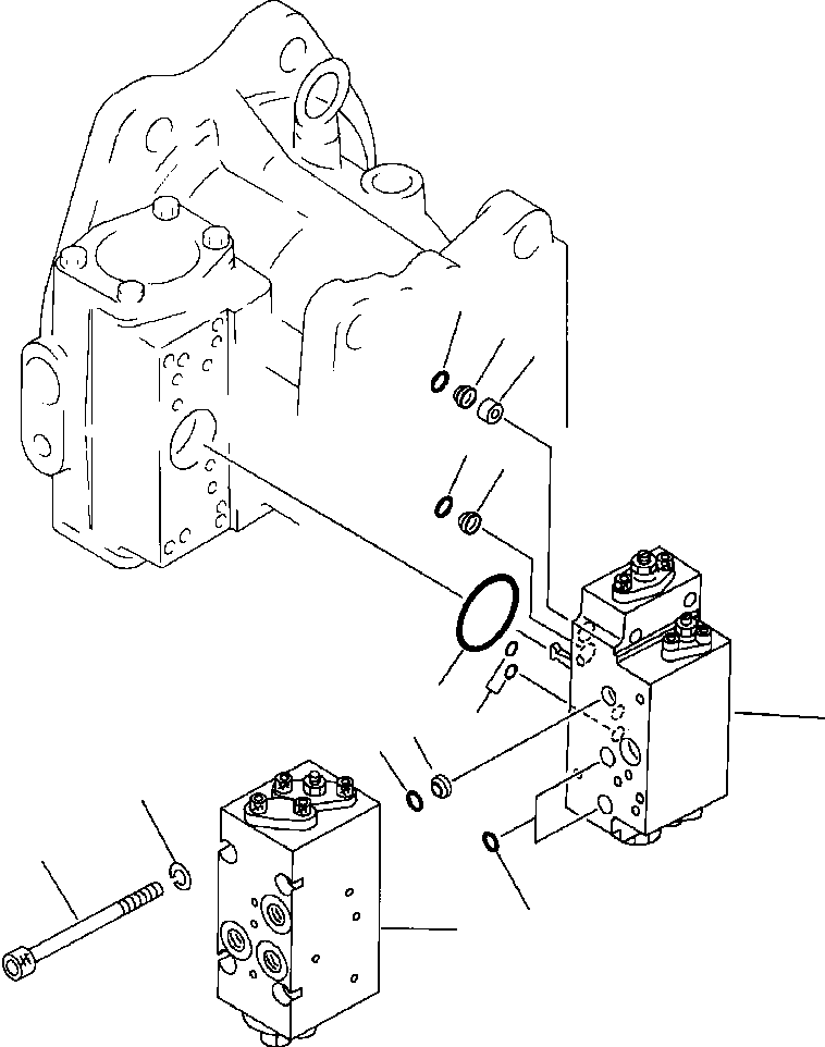 SERVO VALVE ASS'Y 708-17-15100 KOMATSU