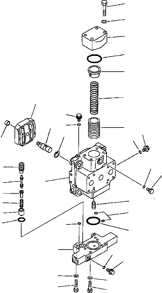 END COVER ASSEMBLY 706-87-00010 KOMATSU