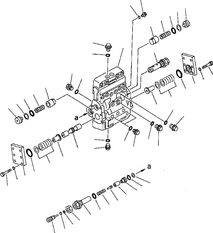 Клапан в сборе 702-77-00100 KOMATSU