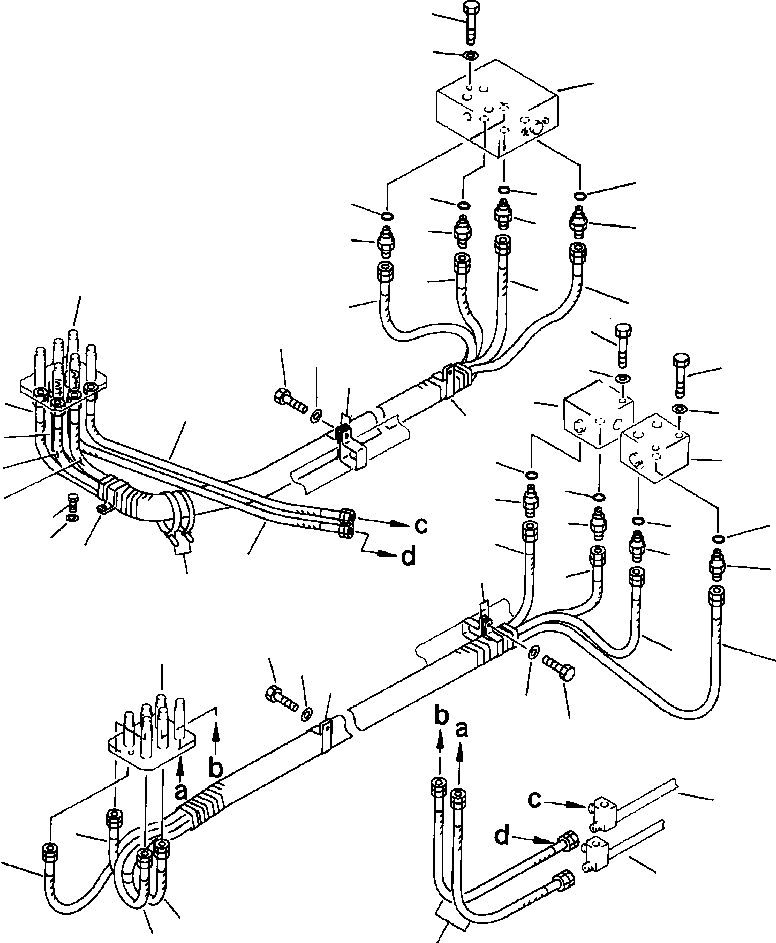 Шланг в сборе 209-62-57790 KOMATSU
