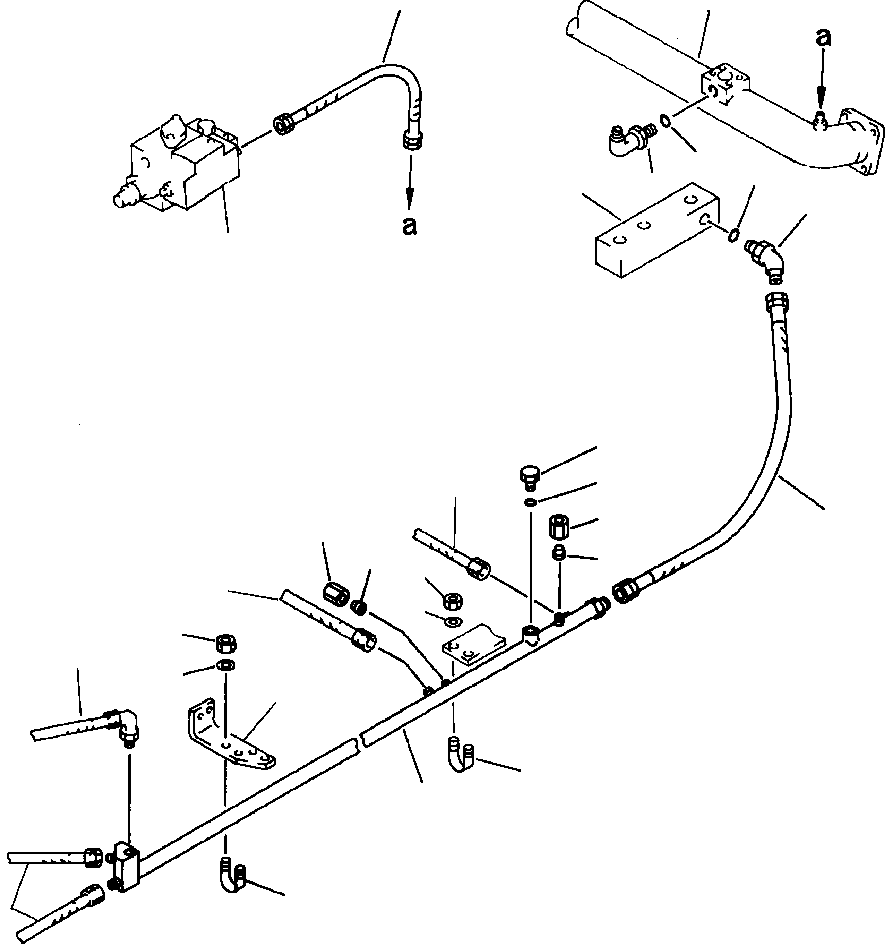 Трубка 209-62-57451 KOMATSU
