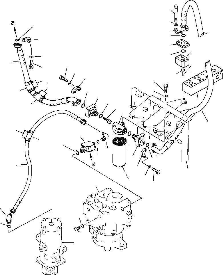 Шланг 07297-01013 KOMATSU