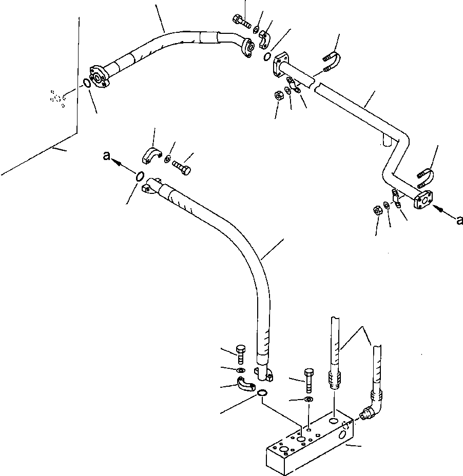Шланг 07296-01007 KOMATSU