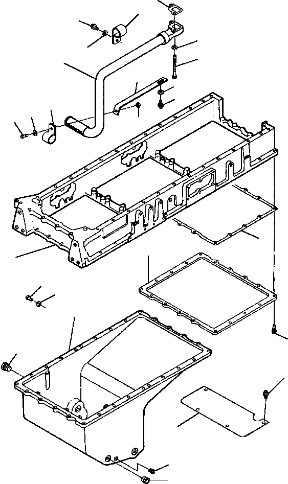 PLUG, OIL DRAIN 1238 744 H92 KOMATSU