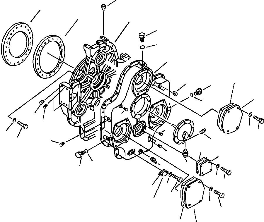 Пластина 209-38-51580 KOMATSU
