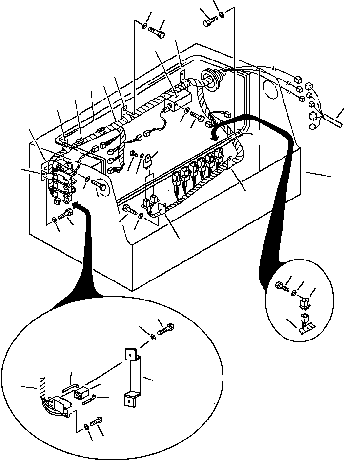 Жгут проводов 209-06-61263 KOMATSU