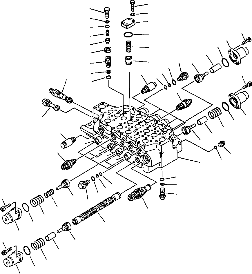 Клапан в сборе 709-15-93100 KOMATSU