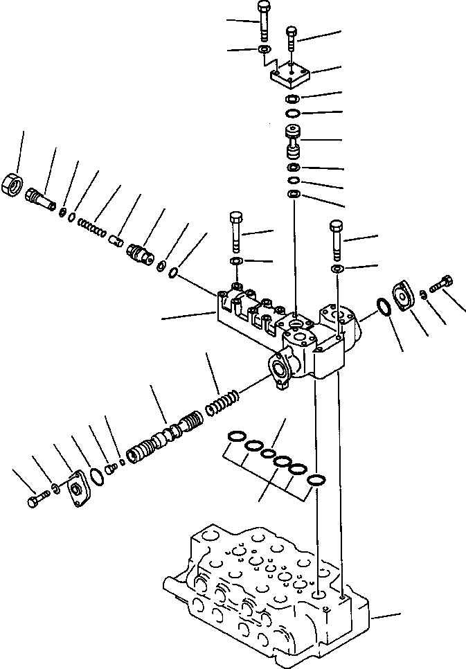 Клапан в сборе 709-10-93100 KOMATSU