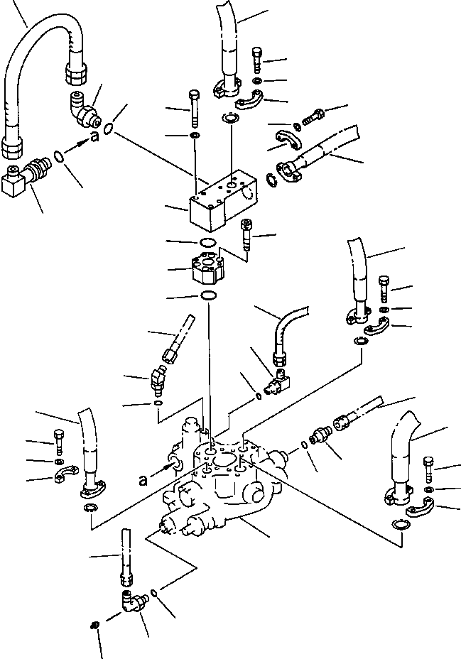 Угольник 205-62-67820 KOMATSU