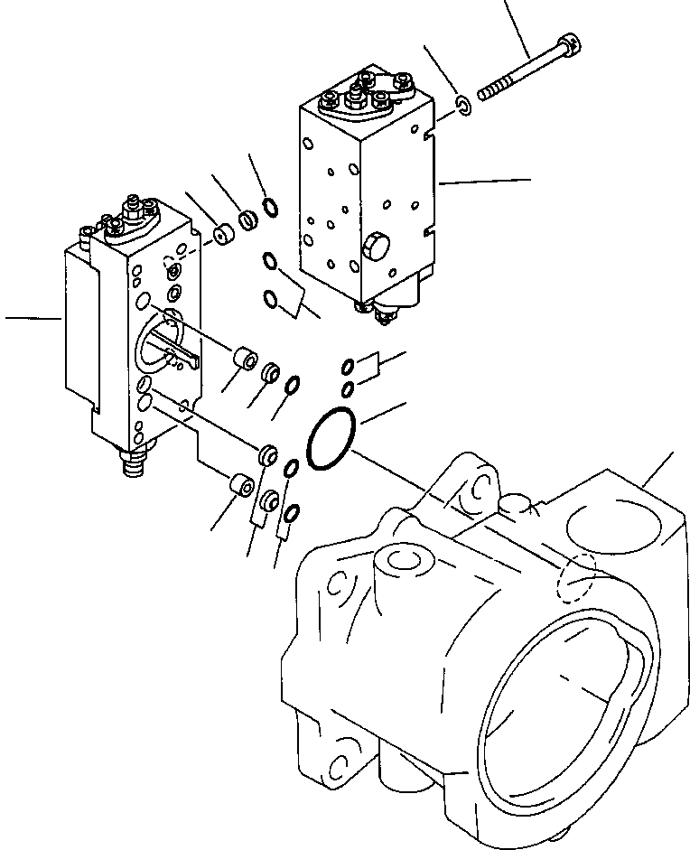 SERVO VALVE ASS'Y,REAR 708-25-09211 KOMATSU