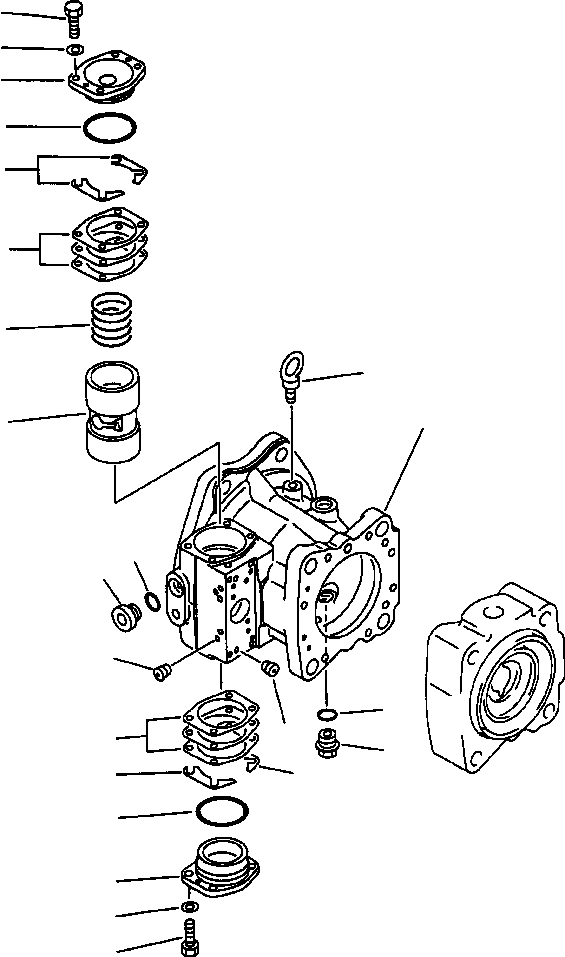 Корпус в сборе 708-27-00240 KOMATSU