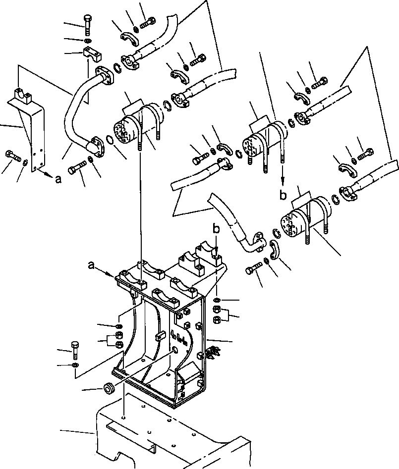 Трубка 209-62-51322 KOMATSU
