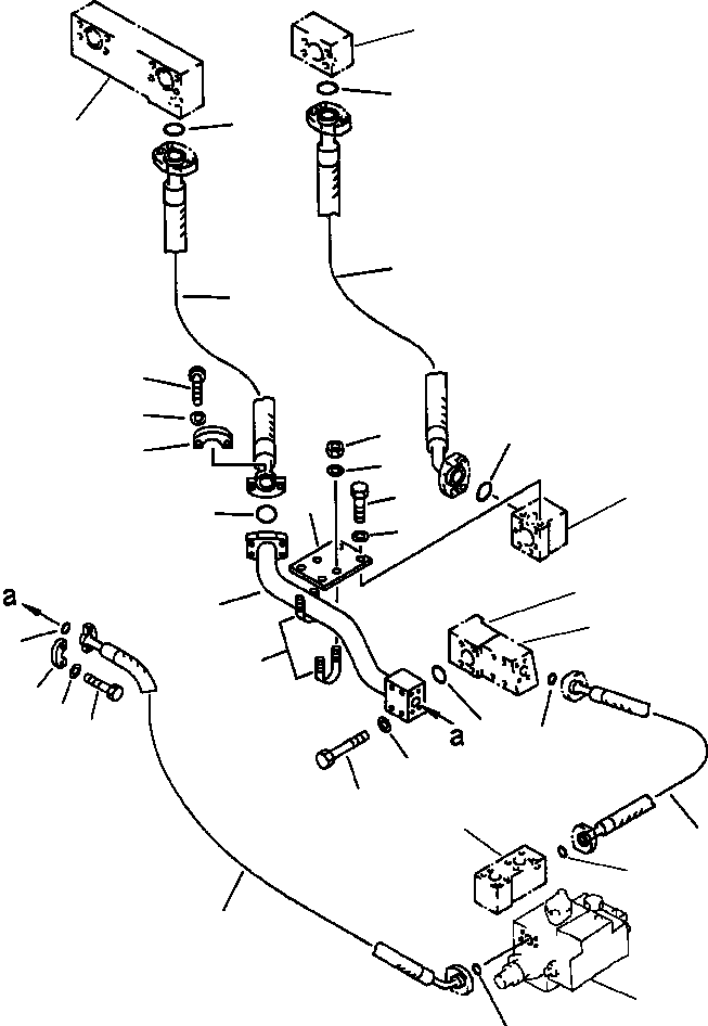 Шланг 07296-01410 KOMATSU