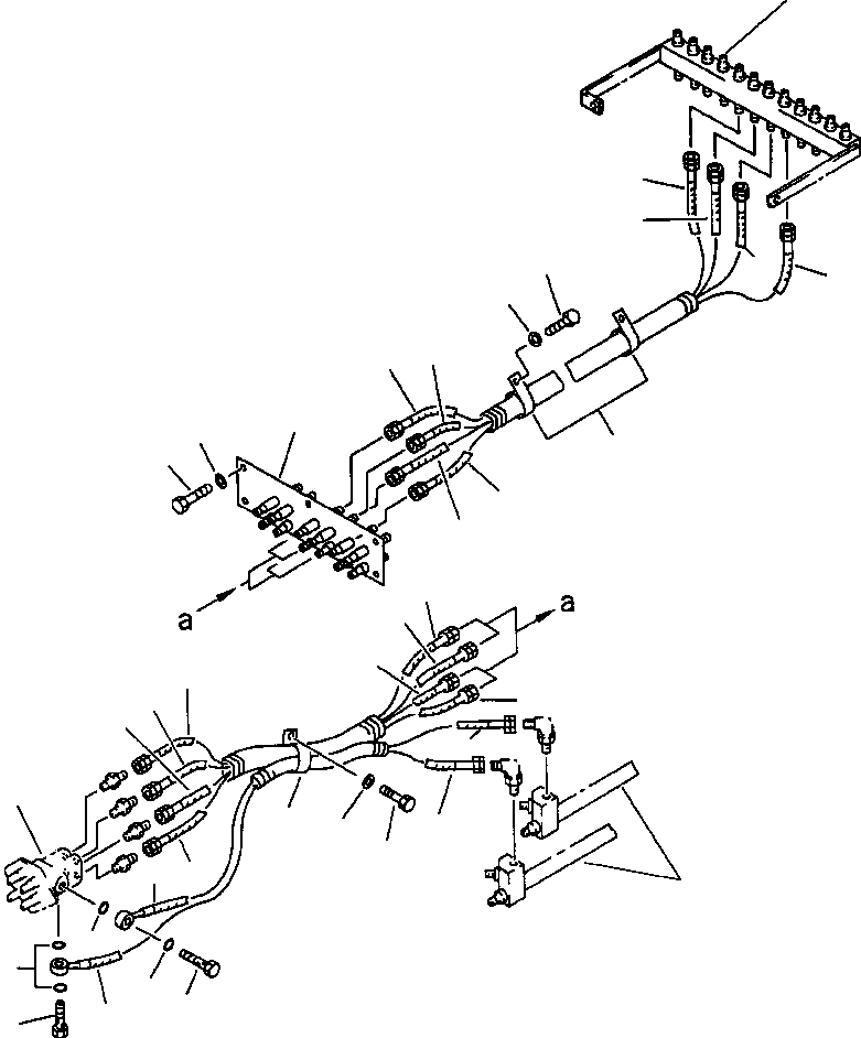 HOSE,(T) 209-62-67191 KOMATSU