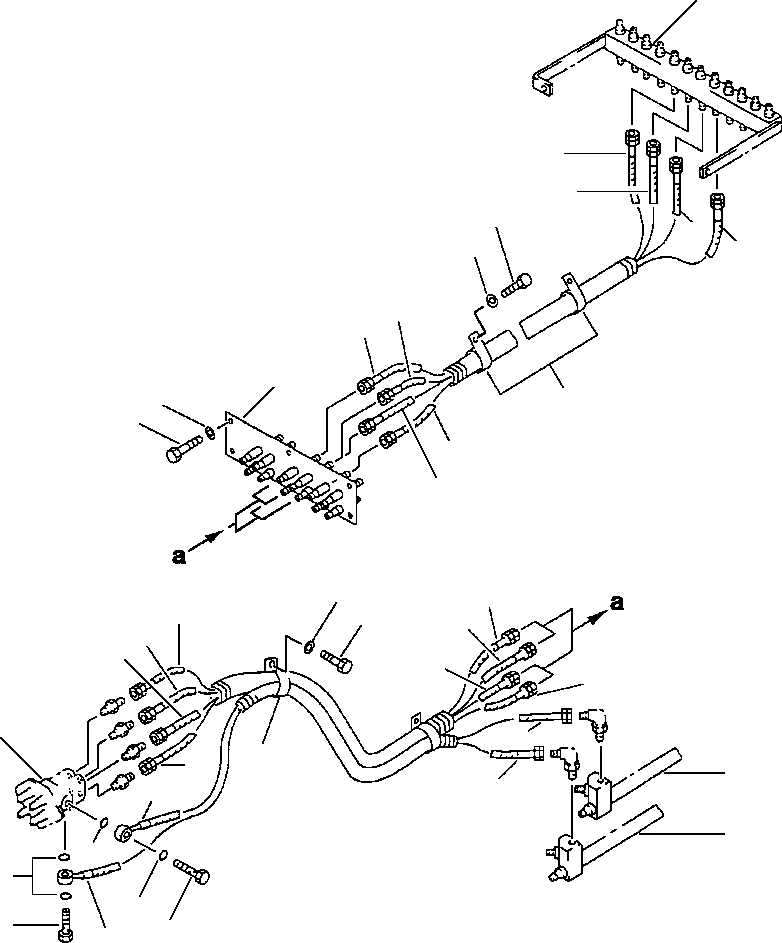 HOSE,(T) 209-62-67760 KOMATSU