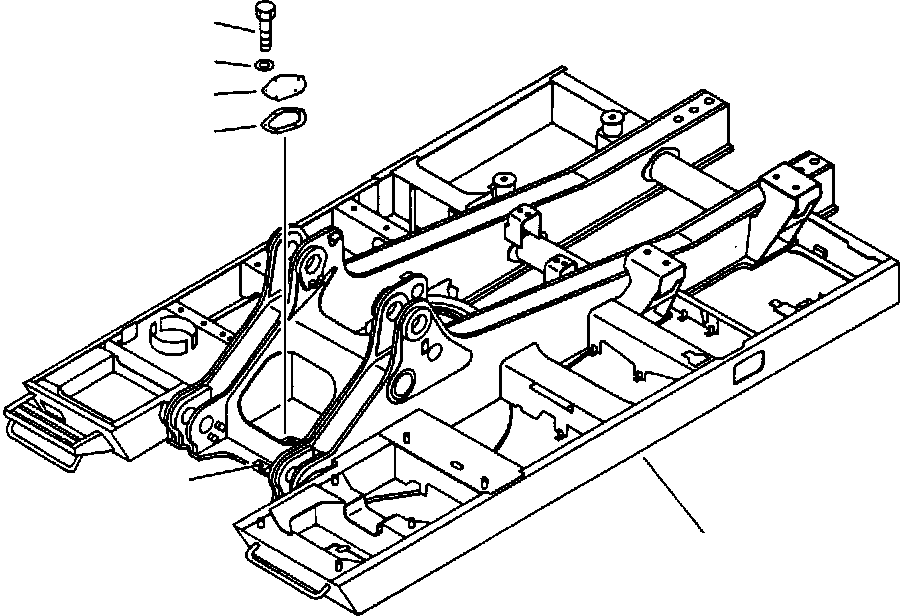 FRAME, REVOLVING 209-46-61310 KOMATSU