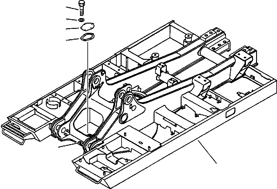 FRAME, REVOLVING 209-46-61710 KOMATSU